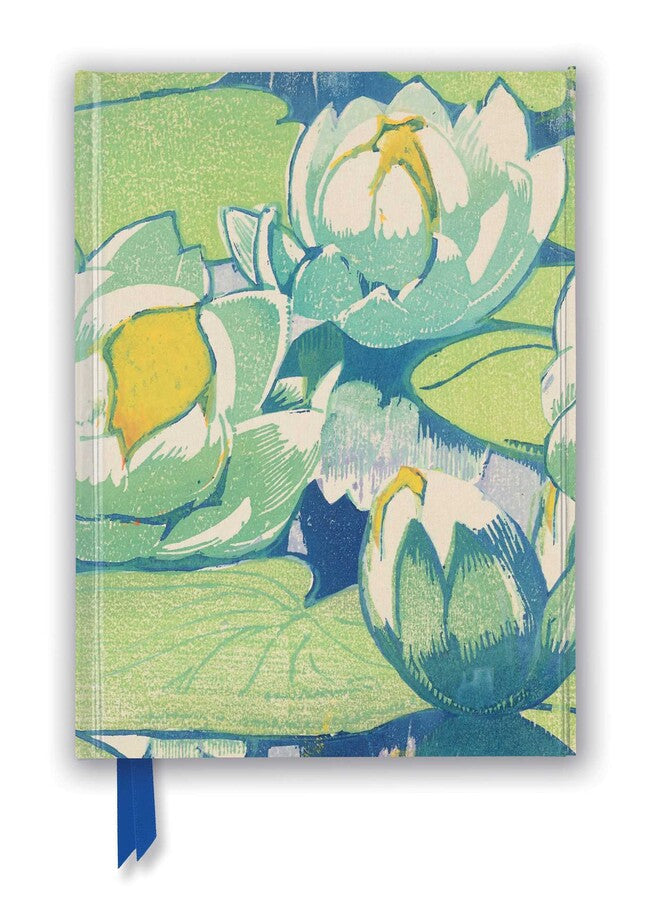 Water Lilies Foiled Journal