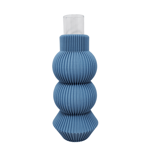 Dusty Blue Bud Vase