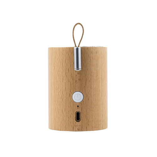 Bamboo Drum Light Bluetooth Speaker