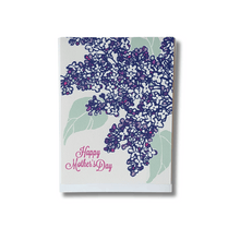 Load image into Gallery viewer, Happy Mothers Day Lilac Card