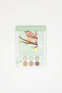 Sparrow Mini Paint-by-Number Kit