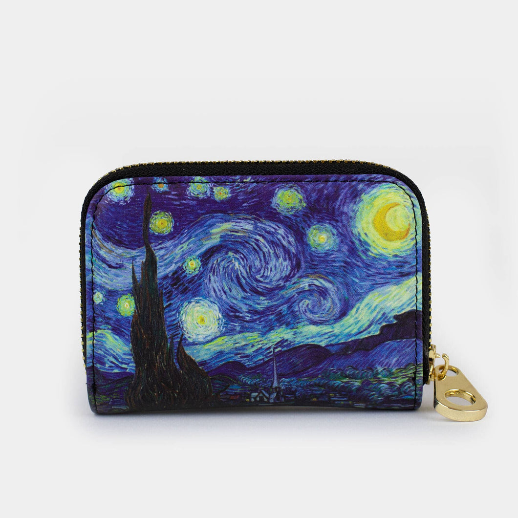 Van Gogh - The Starry Night Zippered Wallet