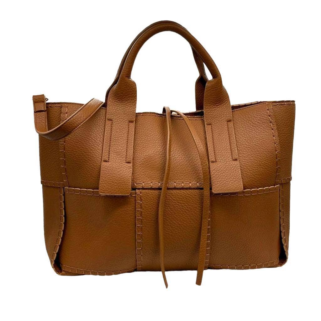 Large Brown Handled Bag