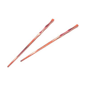 12" Red Pakka Chopsticks - 2 Pair
