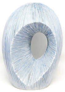 Artura Blue Stripe Vase