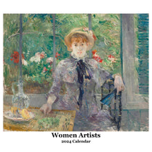 Load image into Gallery viewer, Women Artists 2024 Square Calendar
