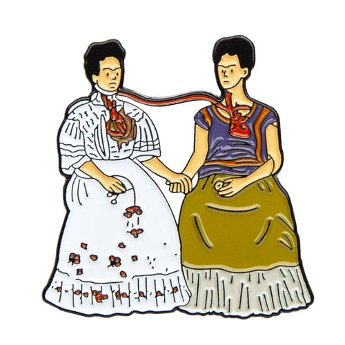 Two Fridas Magnet - Frida Kahlo