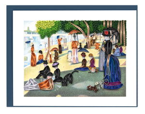 Artist Series - Quilled Sunday Afternoon, Seurat