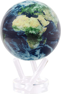 Earth with Clouds 6" Mova Globe - Acrylic Base