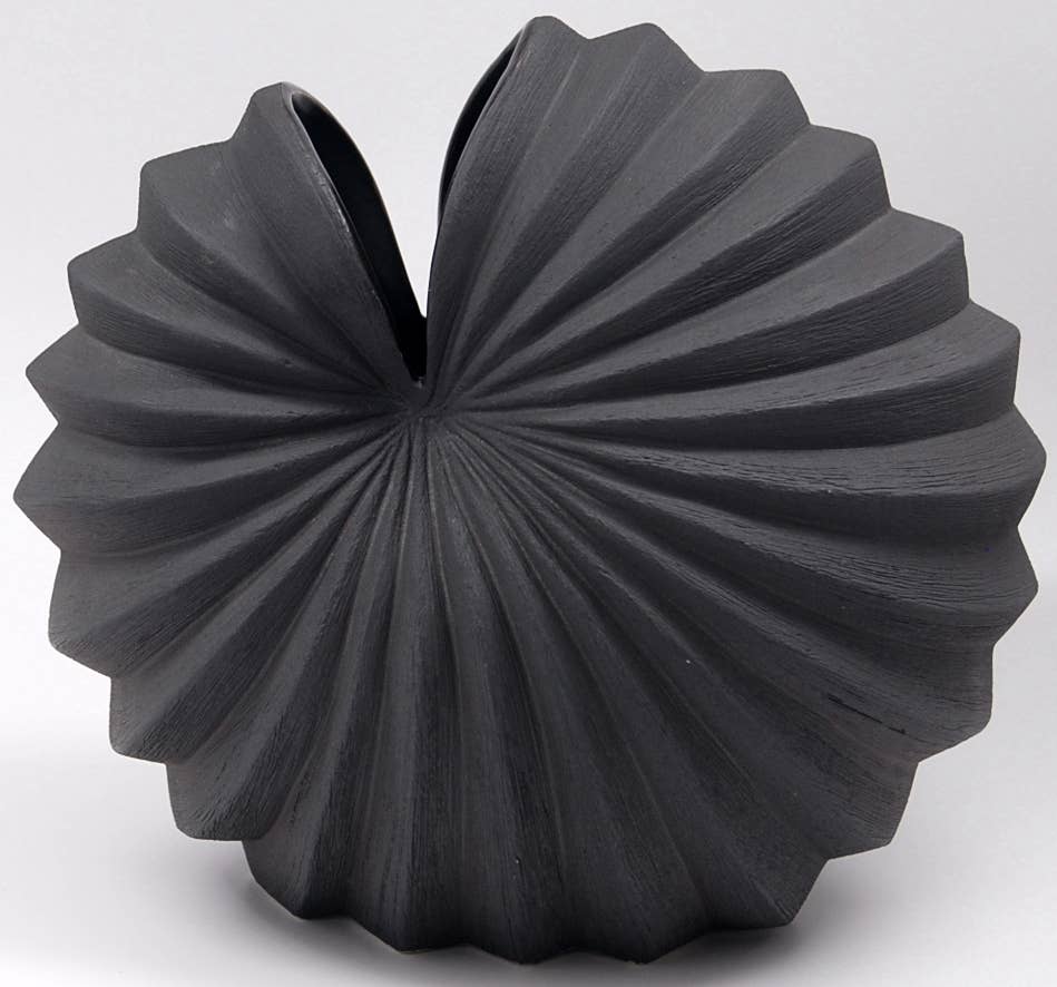 Palm Charcoal Vase