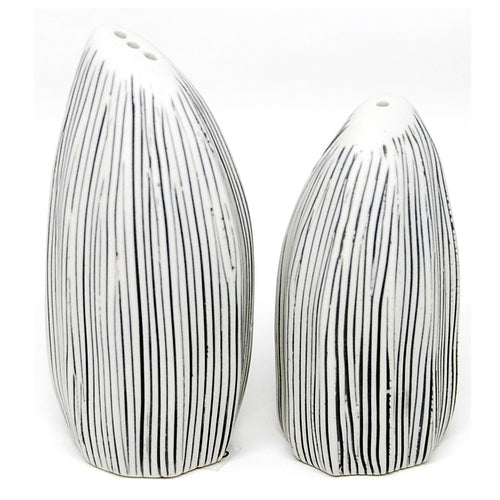 Seda Black Stripe Salt and Pepper Shaker