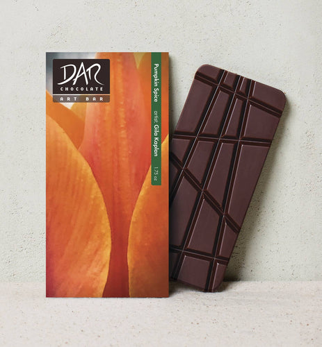 Art Bar: Pumpkin Spice Dark Chocolate 72% Cacao