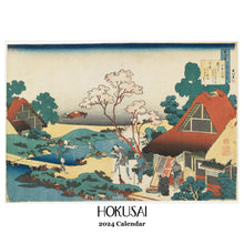 Load image into Gallery viewer, Hokusai 2024 Square Calendar
