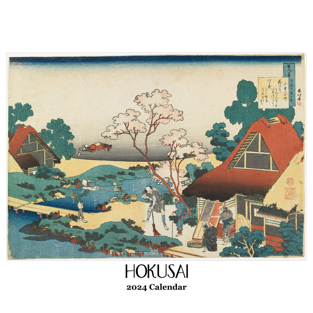 Hokusai 2024 Square Calendar