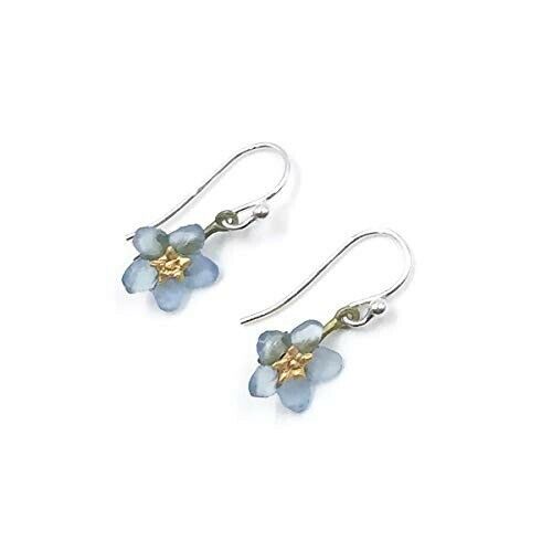 Forget Me Not One Flower Earrings