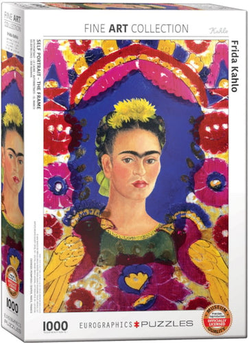Frida Self Portrait Frame Puzzle