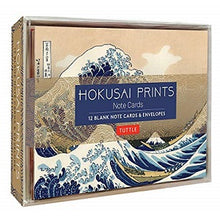 Load image into Gallery viewer, Hokusai Prints Note Cards