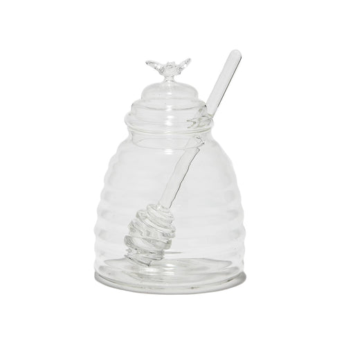 Honey Pot with Dipping Stick