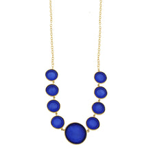 Load image into Gallery viewer, Navy Bubble Necklace