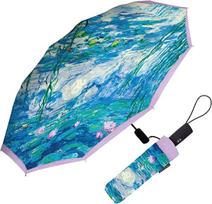 Monet Nympheas Umbrella Folding Travel