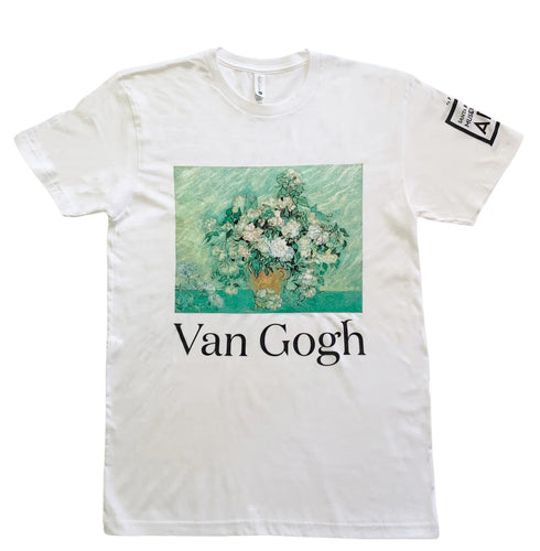 Van Gogh Roses T-Shirt Short Sleeve