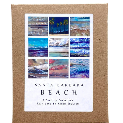 Santa Barbara Beach Boxed Notecards