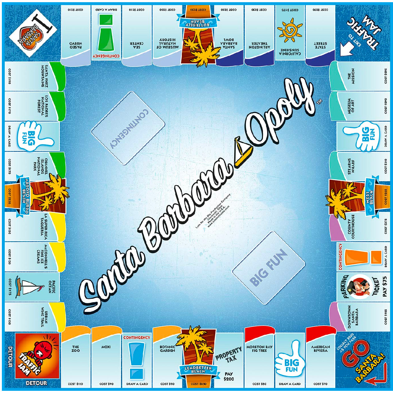 Santa Barbara Opoly – SBMA