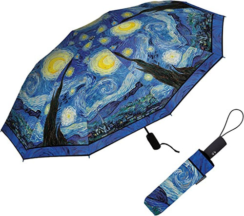 Starry Night Umbrella Folding Travel