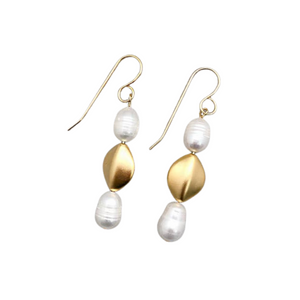AYEN- Long pearls earring