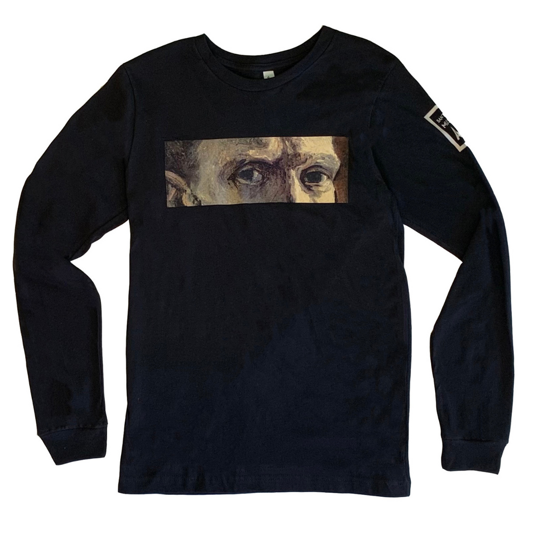 Van Gogh Lighted Eyes T-Shirt Long Sleeve