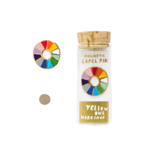 Color Wheel Lapel Pin