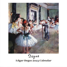 Load image into Gallery viewer, Degas 2023 Calendar