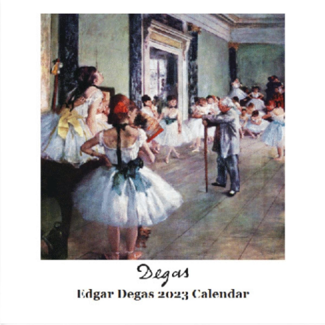Degas 2023 Calendar