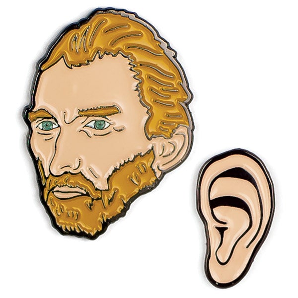 Van Gogh & Ear Pin