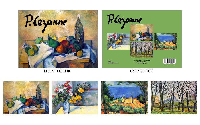 Cezanne Notecard - Boxed Set